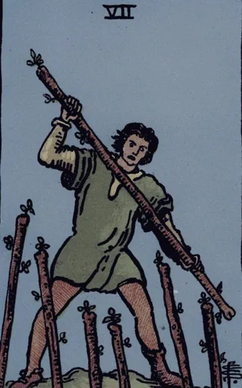 Seven of Wands